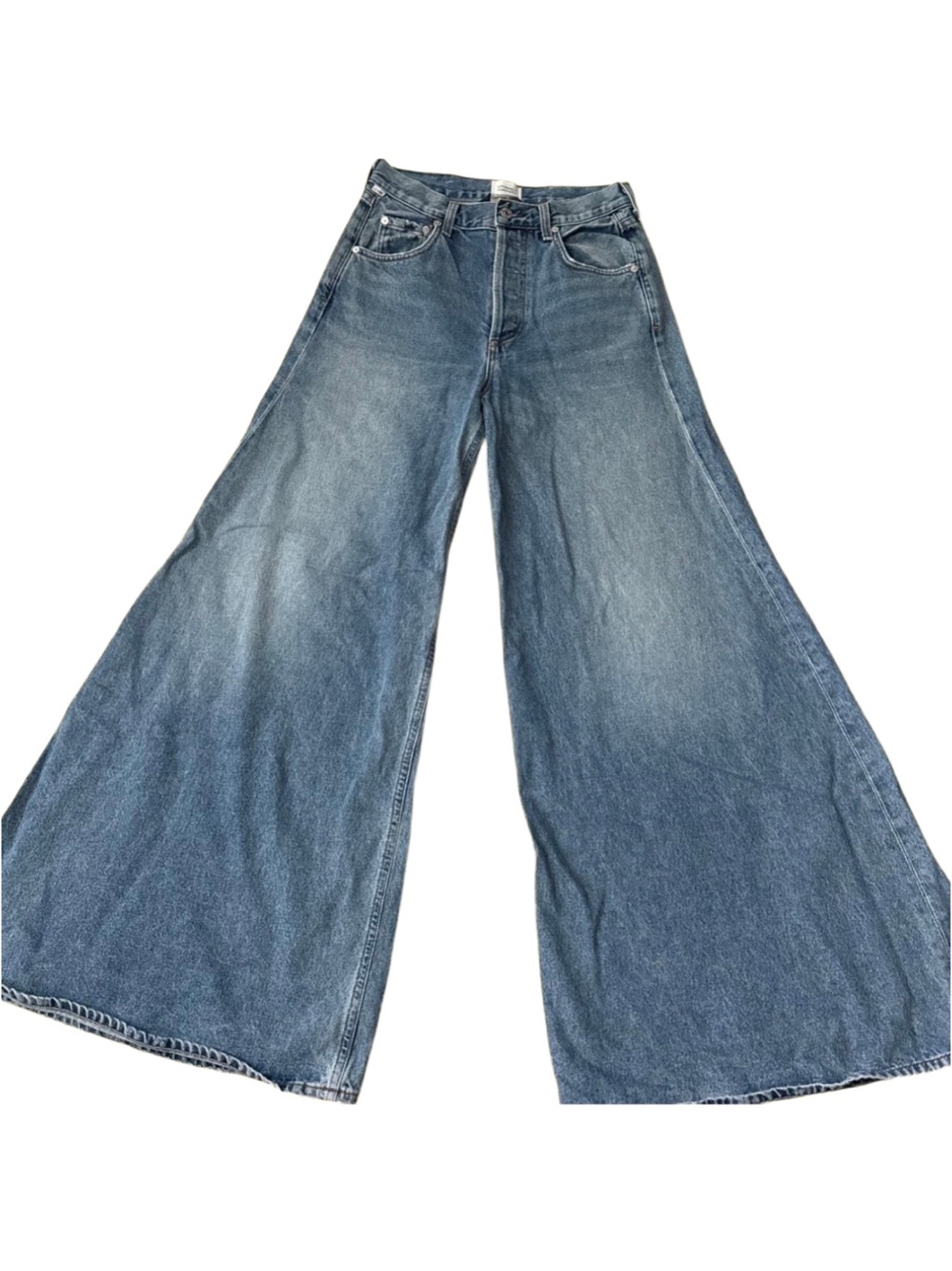 Citizens Of Humanity Amari Ultra Wide Leg Denim Jeans Size 25